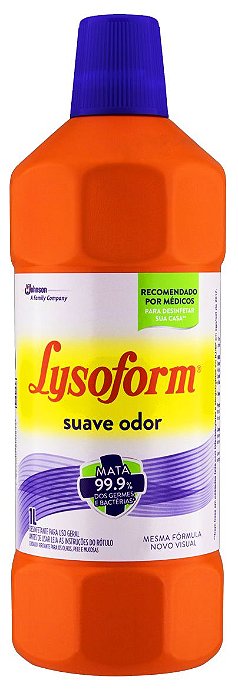 DESINFETANTE LYSOFORM SUAVE 1LT