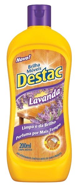 LUSTRA MOVEIS 200ML DESTAC LAVANDA