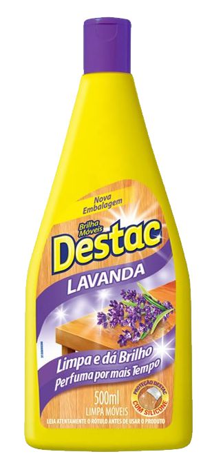 LUSTRA MOVEIS 500ML DESTAC LAVANDA