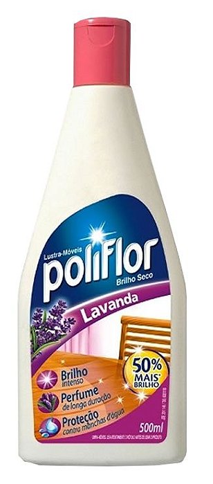 LUSTRA MOVEIS 500ML POLIFLOR LAVANDA