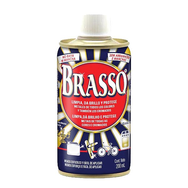 POLIDOR DE METAIS BRASSO 200ML