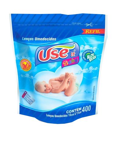 LENCO UMEDECIDO REFIL BALDE 400 USE IT