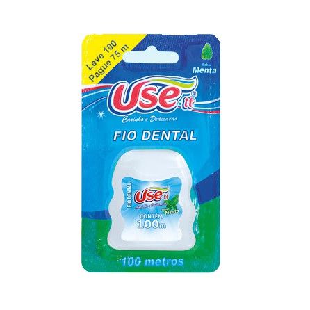 FIO DENTAL USE 100MTS MENTA