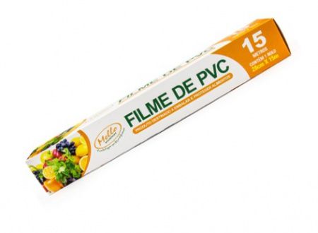 FILME PVC TRANSPARENTE 28X15CM MELLO