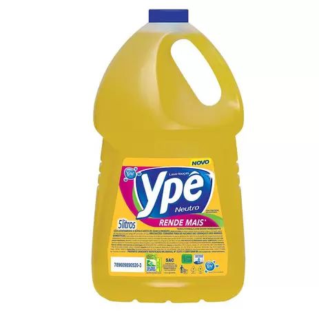 DETERGENTE YPÊ NEUTRO 5 LTS
