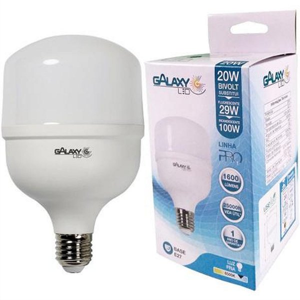 LAMPADA GALAXY 20W BIVOLT 100W