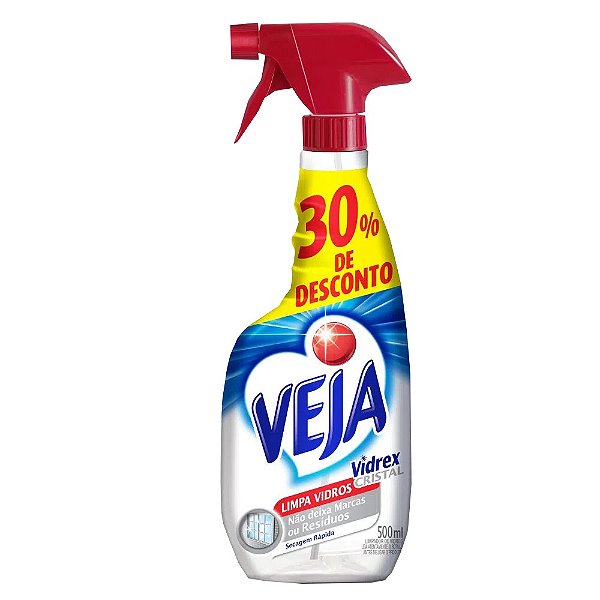 LIMPA VIDROS VEJA VIDREX TRAD PROM 500ML
