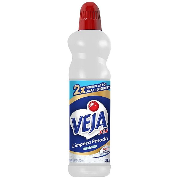 MULT USO VEJA BANHEIO S/ CLORO 500ML C/