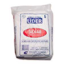 SACOLA PLASTICA LIDER 38X48 C/1000