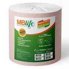 PANO MULTIUSO MBLIFE LARANJA 28X300MTS