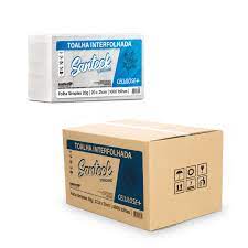 PAPEL INTERFOLHA SANTECK FD 20X21 100% C/2400 - SANTECK