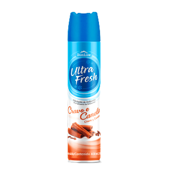 Odorizador de Ambientes Ultra Fresh Cravo e Canela com 360ml - Dom Line