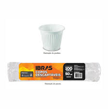 COPO DESC 50ML BCO IBRAS C/100