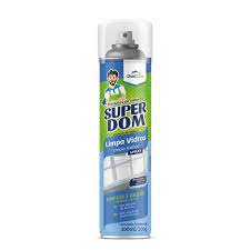 LIMPA VIDROS AEROSOL SUPER DOM 200GR