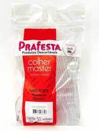 COLHER MASTER CRISTAL PRAFESTA 8882 C/50 - PRAFESTA