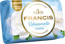 SABONETE FRANCIS RELAXAMENTO GARDÊNIA 85GR