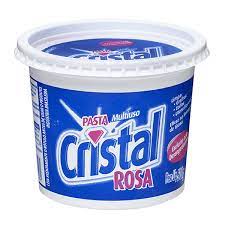 PASTA PARA AS MAOS 500G CRISTAL ROSA