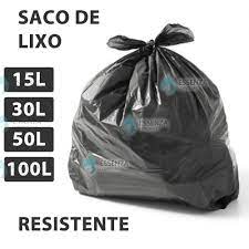 SACO PARA LIXO 15L ROLO COM 60UN EXTRA FORTE BRAINCPACK