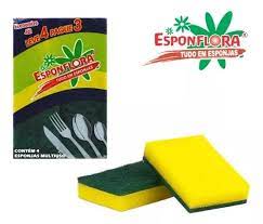 ESPONJA D.F. ESPONFLORA C/04