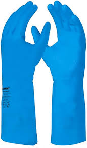 LUVA P/LIMP DANNY CONFORT SIMPLES AZUL M