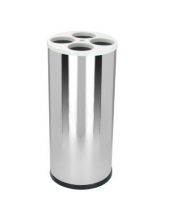 DISPENSADOR P/COPOS MISTO ACO INOX 30LTS