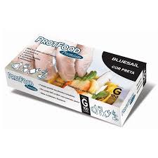 LUVA TERMOPLAST. BLACK PROTFOOD G C/100 CX C/20