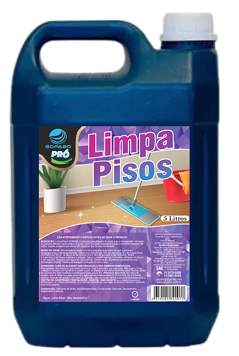 LIMPA PISOS GOPABO 5 LTS