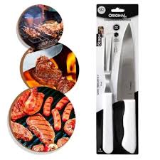 KIT CHURRASCO GARFO TRINC/FACA ORIG.LINE