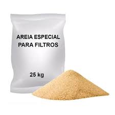 AREIA PARA FILTRO 25KG MEDIA
