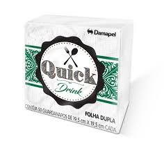 GUARD. QUICK F.D 19,5X19,5 CM C/50 DRINK CX C/96