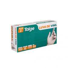 LUVA DE VINIL C/TALCO TALGE C/100  G