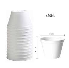 POTE DE ISOPOR 480ML ULTRA CX C/20X25