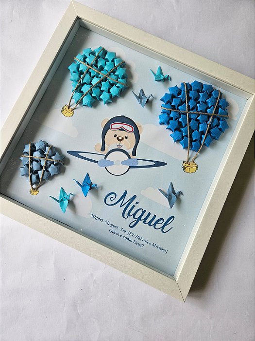 Quadro Ursinho Aviador