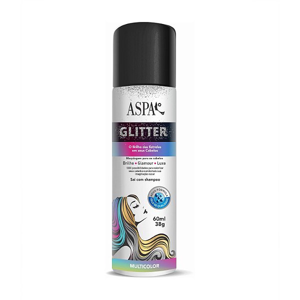 Glitter Em Spray Multicolor - Aspa 60ml