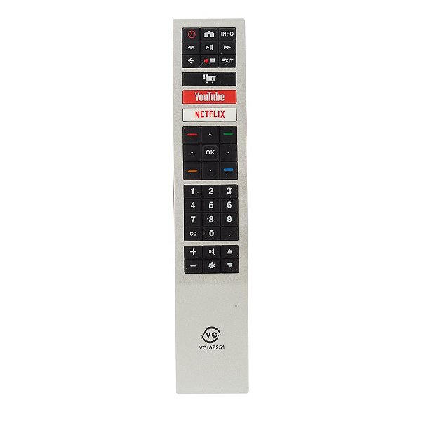 Controle Remoto para Smart TV AOC VCA8251 SKY9061 LE7411