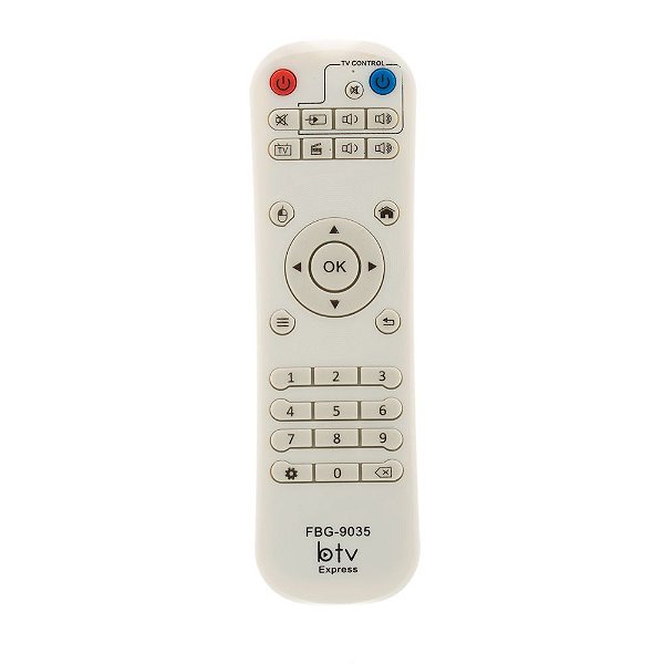 Controle Remoto Receptores BTV Red Lite FBG9035 VCA8248 LE7747 SKY9035 Loja Dos Controles Em