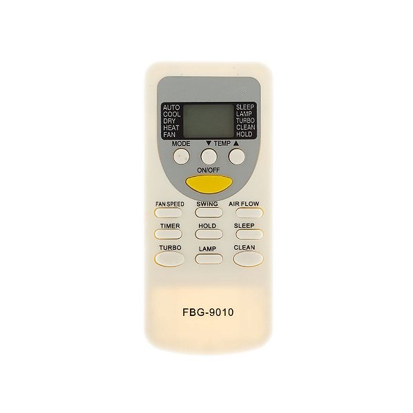 Controle Remoto Para Ar Condicionado York Komeco FBG9010 LE7431 SKY8081