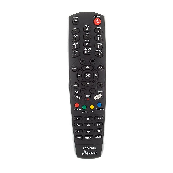 Controle Remoto para Receptor Audisat C1 FBG9013 CRS9013 SKY9013