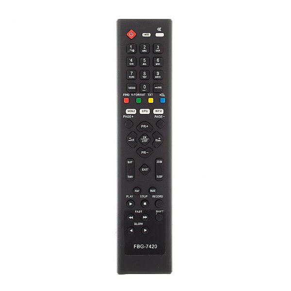 Controle Remoto para Receptor Azamérica Lexus Box F90 FBG7420 SKY7420