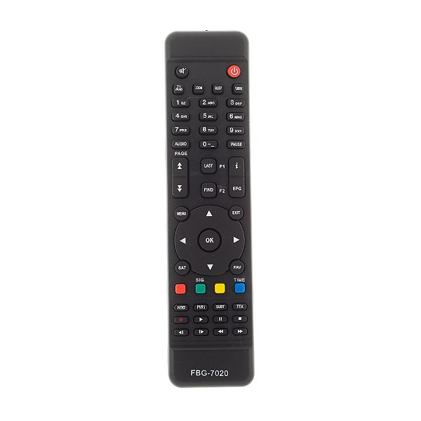 Controle Remoto Para Receptor Megabox MG3 MG5 FBG7020 LE7025 SKY7020
