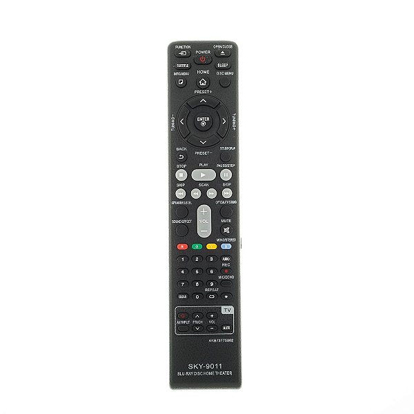 Controle Remoto Para Home Theater Blu Ray LG SKY9011 LE7243