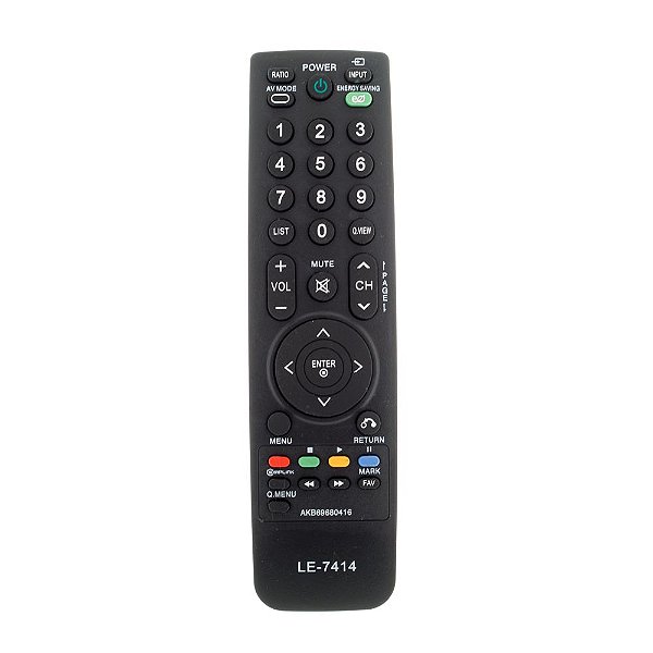 Controle Remoto Para TV LG LCD ou LED LE7414 CO1166 SKY7114