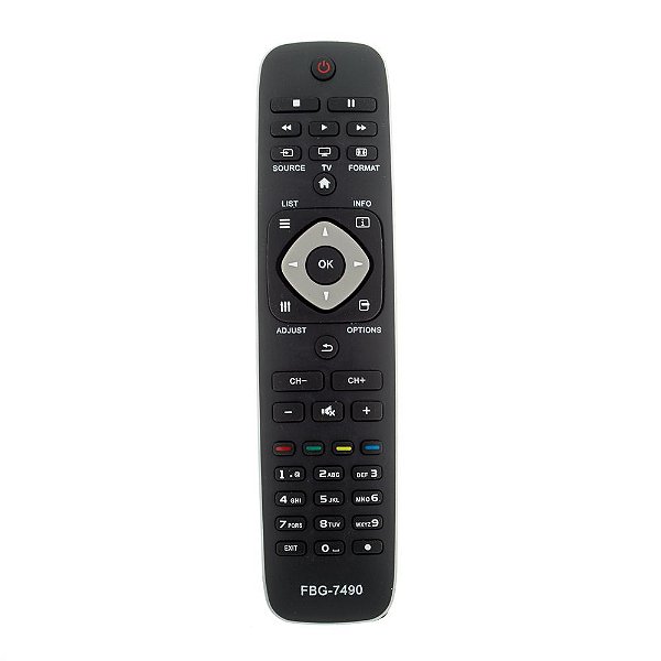 Controle Remoto Para Smart TV Philips LED FBG7490 FBG-7490