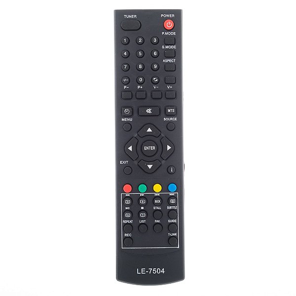 Controle Remoto Para TV Philco LCD LED LE7504 LE-7504