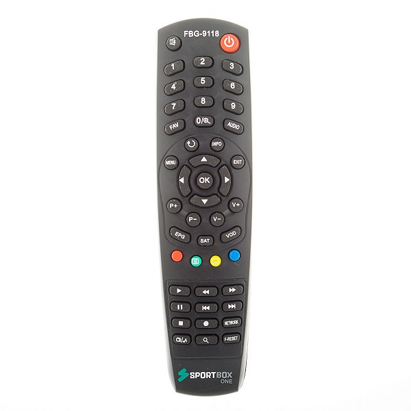 Controle Remoto Para Receptor Sportbox FBG9118 FBG-9118