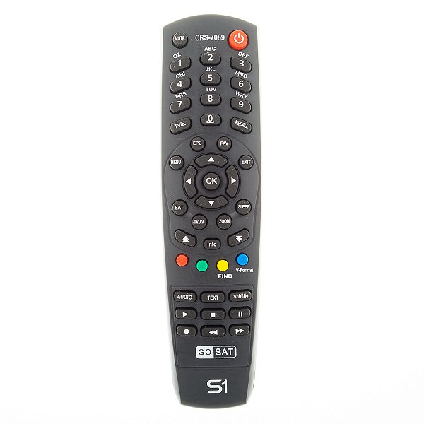 Controle Remoto Para Receptor GOSAT S1 CRS7089