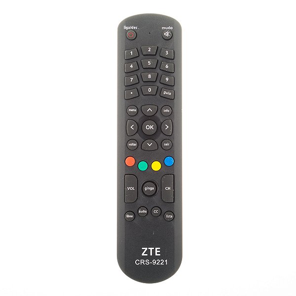 Controle Remoto Para Conversor Digital ZTE CRS9221 CRS-9221