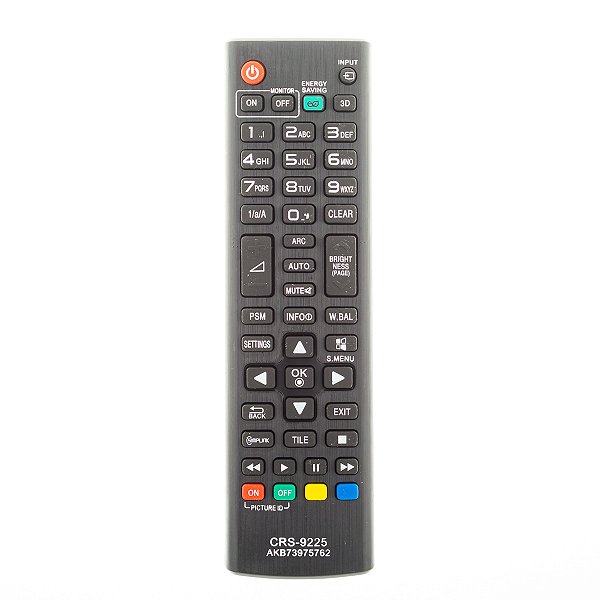 Controle Remoto Para Monitor LG CRS9225 FBG9225 CRS-9225 FBG-9225