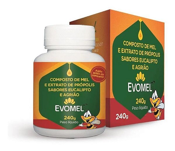 Composto de Mel 240g - Supromel - Evomel