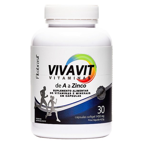 Vivavit Supl. Vitaminico e Mineral - 30 cáps
